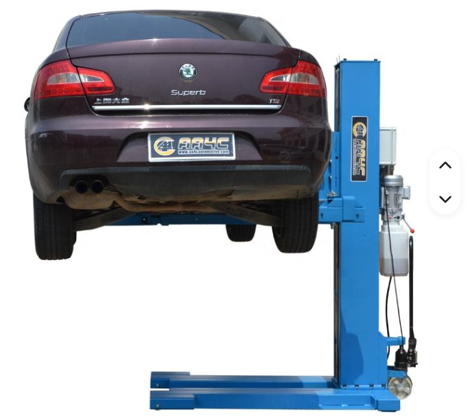 Mobile Hydraulic Lift with CE 1 Post Car Lift