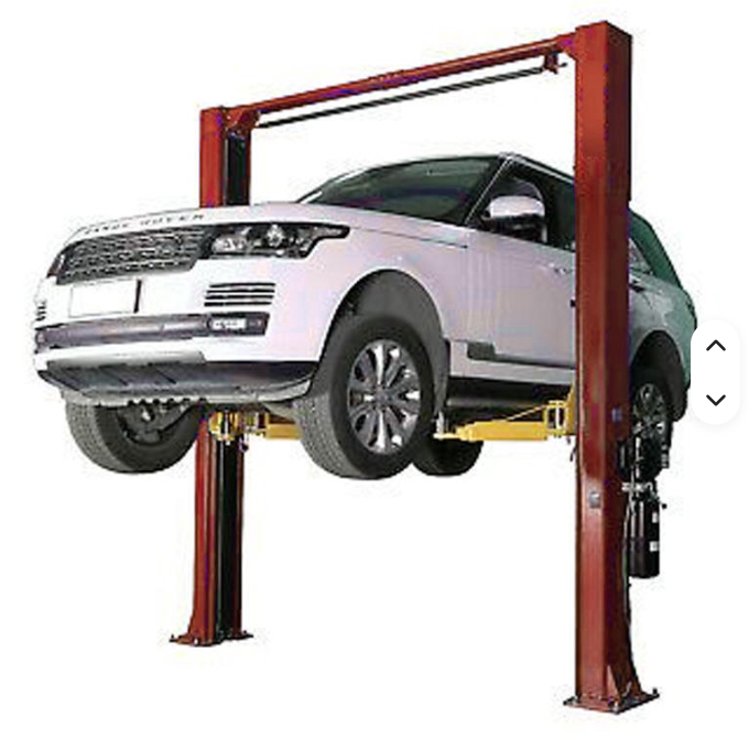 Two-Post Car Lift Hydraulic Double Column Gantry With 4000kg Lifting Capacity
